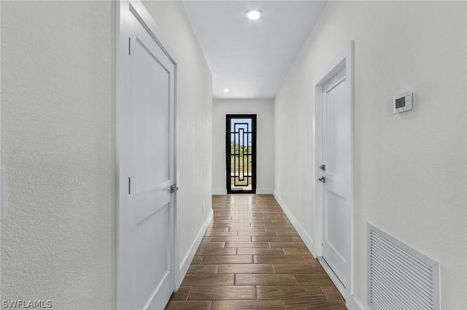 Bamboo Model hallway