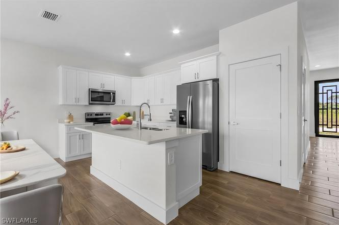 Bamboo Model kitchen detail